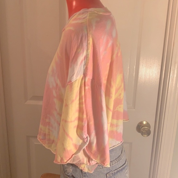 Tie Dye Soft H&M Crop Top - Picture 6 of 8